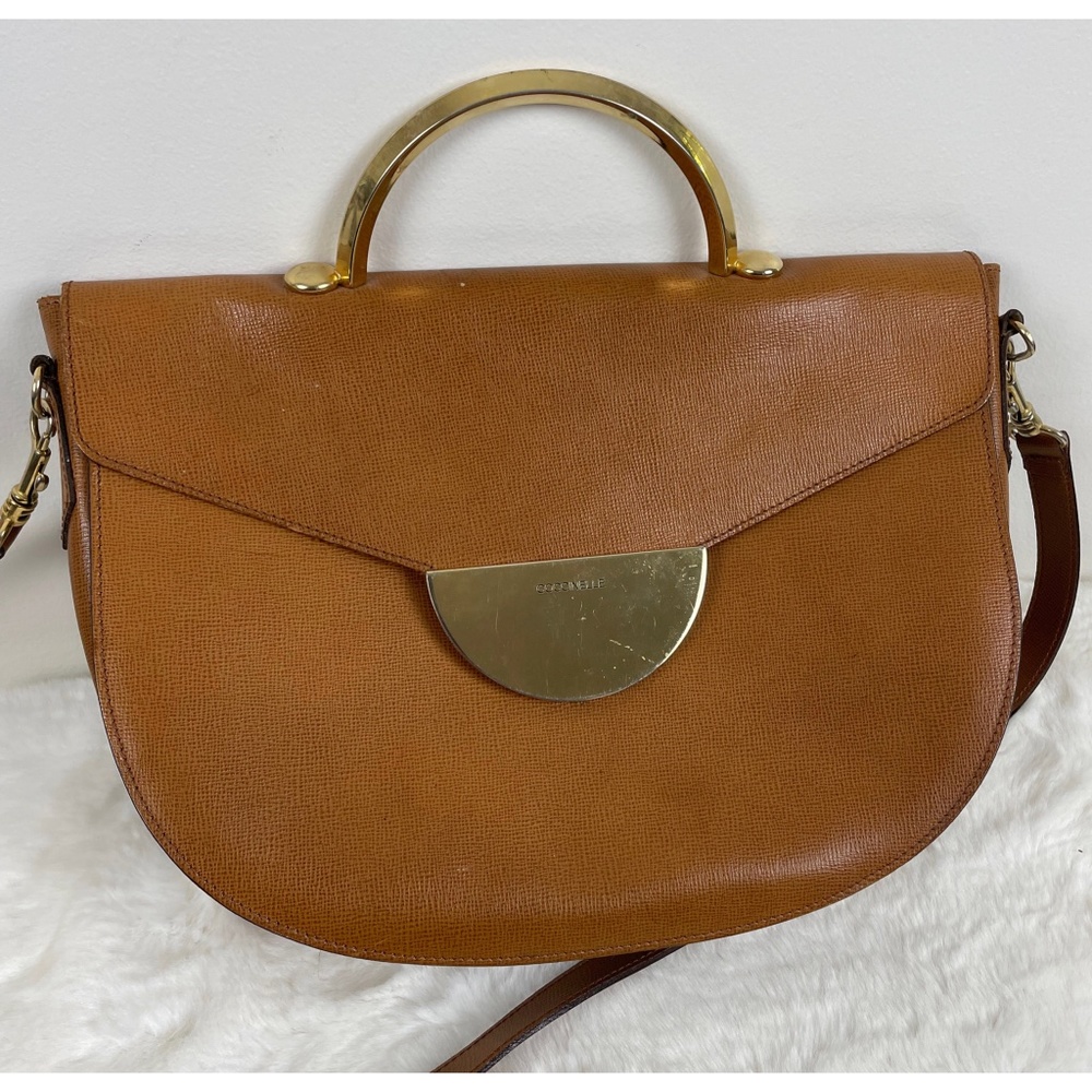Coccinelle Brown/Gold Handbag